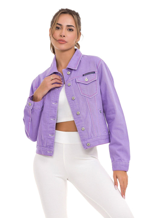 WJ212 Basic Short Women's Jeans Jacket