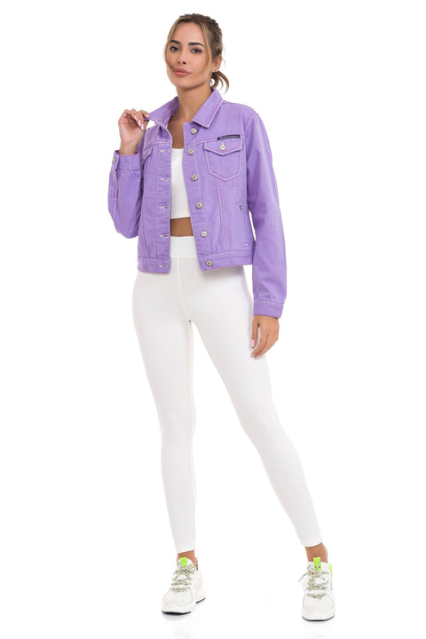 WJ212 Basic Short Women's Jeans Jacket