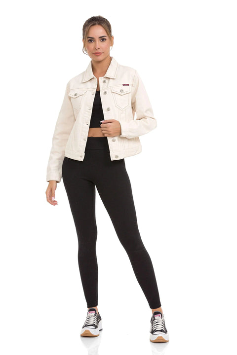 WJ212 Basic Short Women's Jeans Jacket