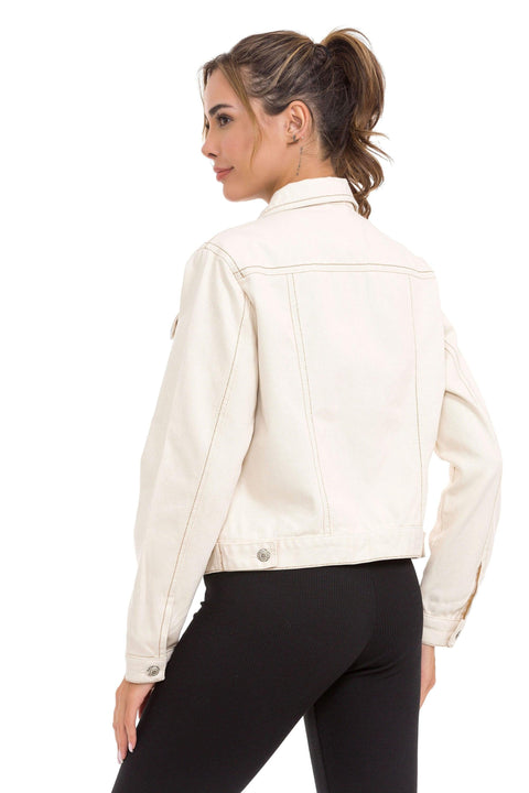 WJ212 Basic Short Women's Jeans Jacket