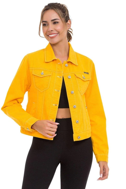 WJ212 Basic Short Women's Jeans Jacket