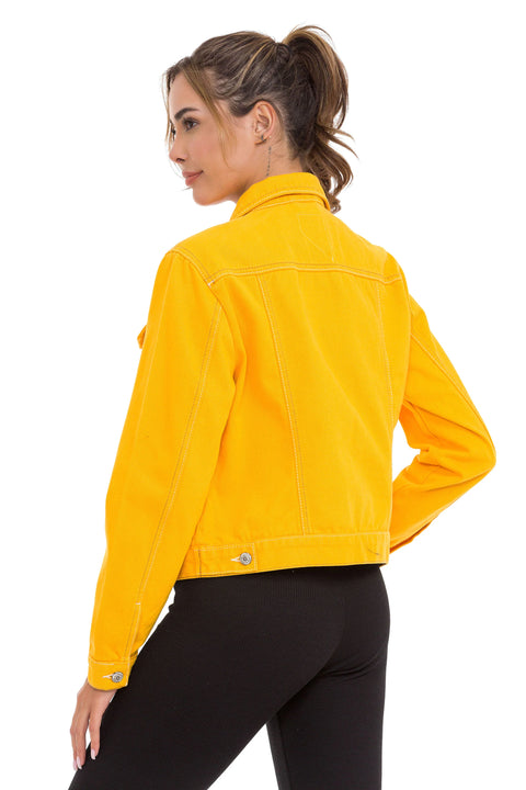 WJ212 Basic Short Women's Jeans Jacket
