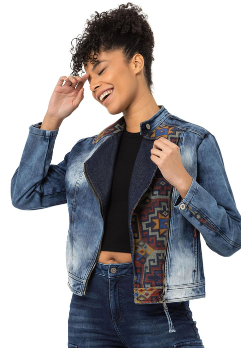 WJ228 Women's Denim Jacket