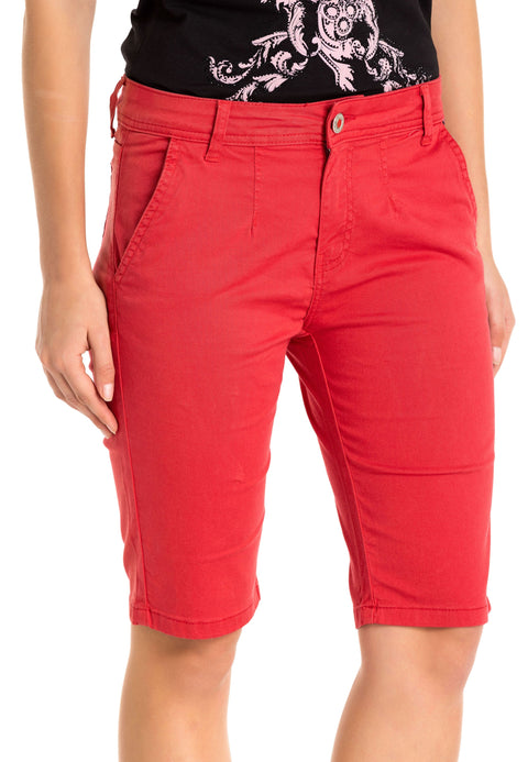 WK186 Modern Cut Women's Capri Shorts