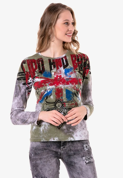WL282 Great Britain Printed Sweatshirt
