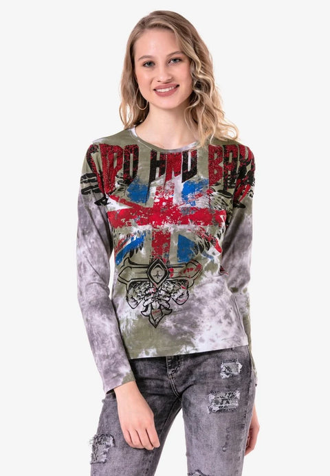 WL282 Great Britain Printed Sweatshirt