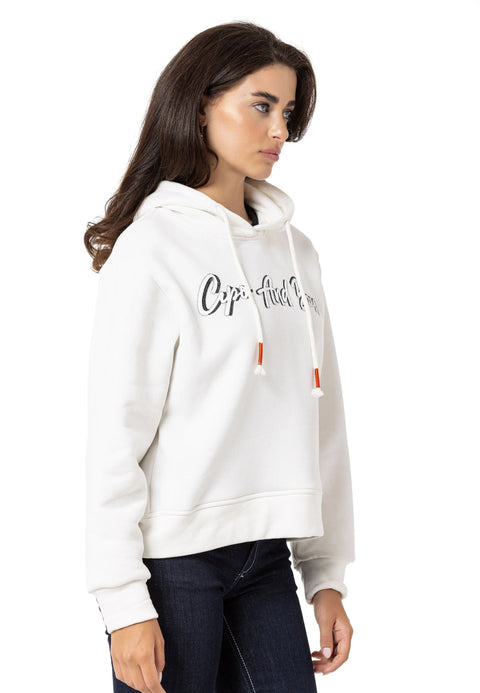 WL351 Basic Front Printed Sweatshirt
