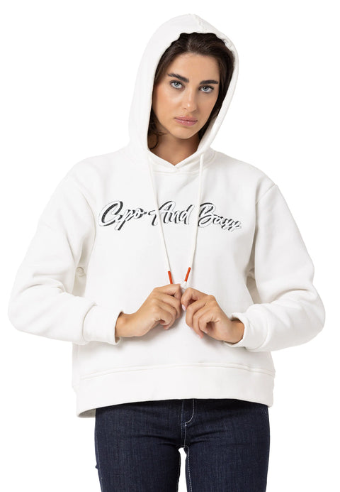 WL351 Basic Front Printed Sweatshirt