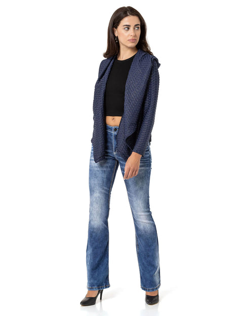 WL360 Women's Silver Detailed Sweatshirt