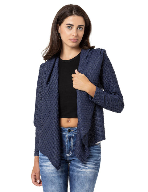 WL360 Women's Silver Detailed Sweatshirt