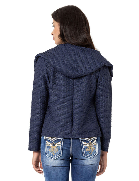 WL360 Women's Silver Detailed Sweatshirt