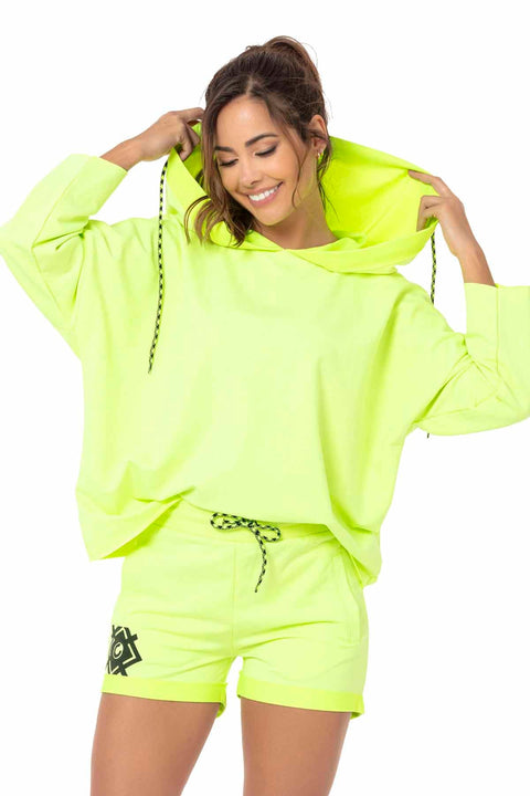 WLK176 Hoodie Shorts Set