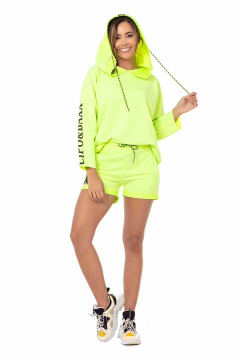 WLK176 Hoodie Shorts Set