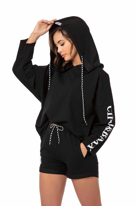 WLK176 Hoodie Shorts Set