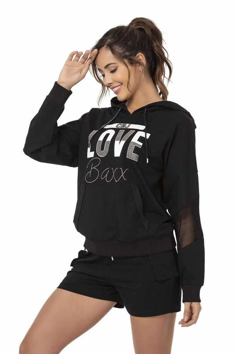 WLK177 Hoodie Shorts Set