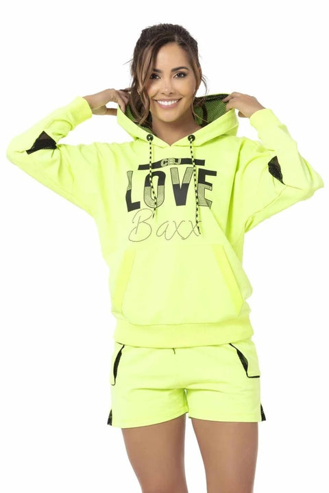 WLK177 Hoodie Shorts Set