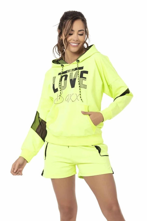 WLK177 Hoodie Shorts Set
