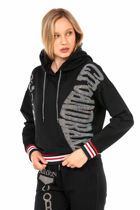 WLR139 Black Tracksuit Set