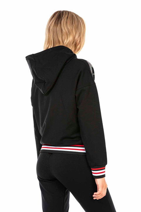 WLR139 Black Tracksuit Set