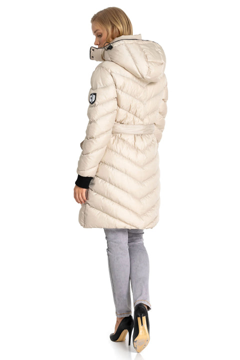 WM135 Women's Coat with Removable Hood
