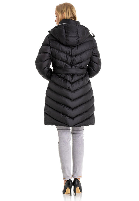 WM135 Women's Coat with Removable Hood