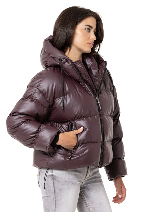 WM139 Women's Hooded Puffer Coat