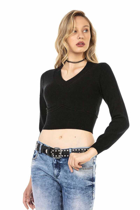 WP233 Crop Top Knitwear