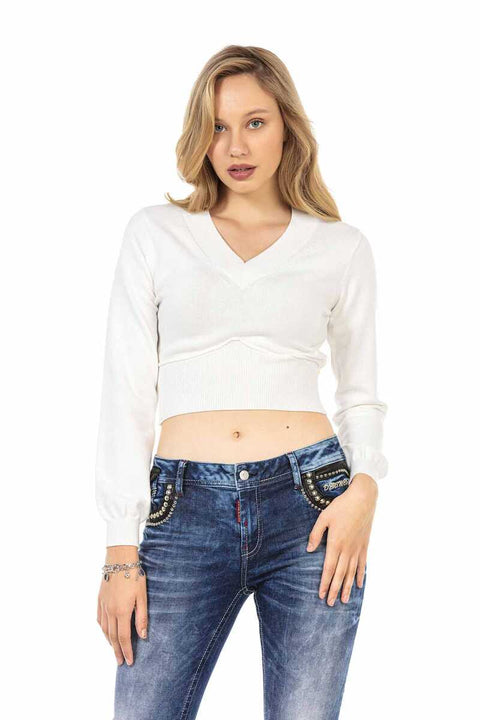 WP233 Crop Top Knitwear
