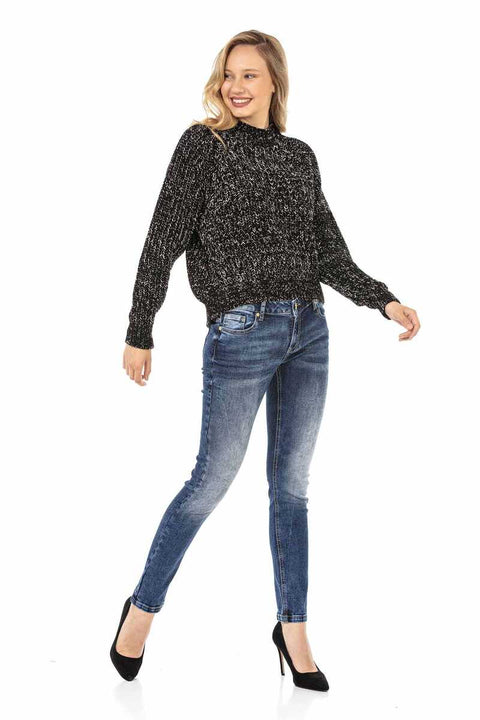 WP237 Thick Textured Sweater