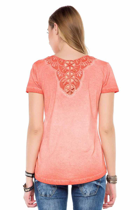 WT223 Printed Women's Vintage T-Shirt