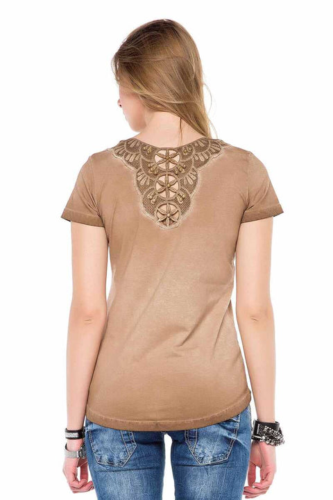 WT223 Printed Women's Vintage T-Shirt