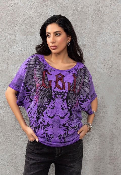WT377 Ladies Eagle Wing T-Shirt