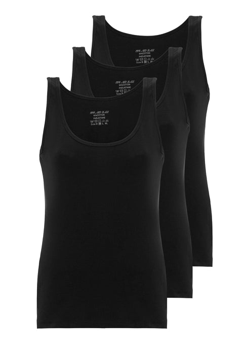 WU107 Women undershirt tank top in 3 pack
