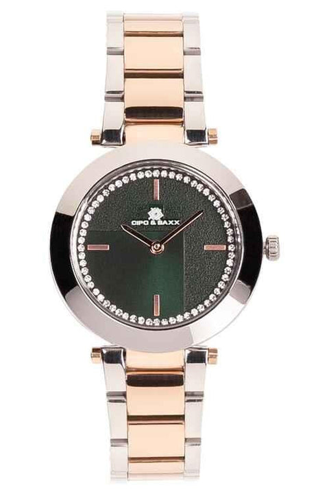 WZ102 Silver Gold Color Stone Women's Watch